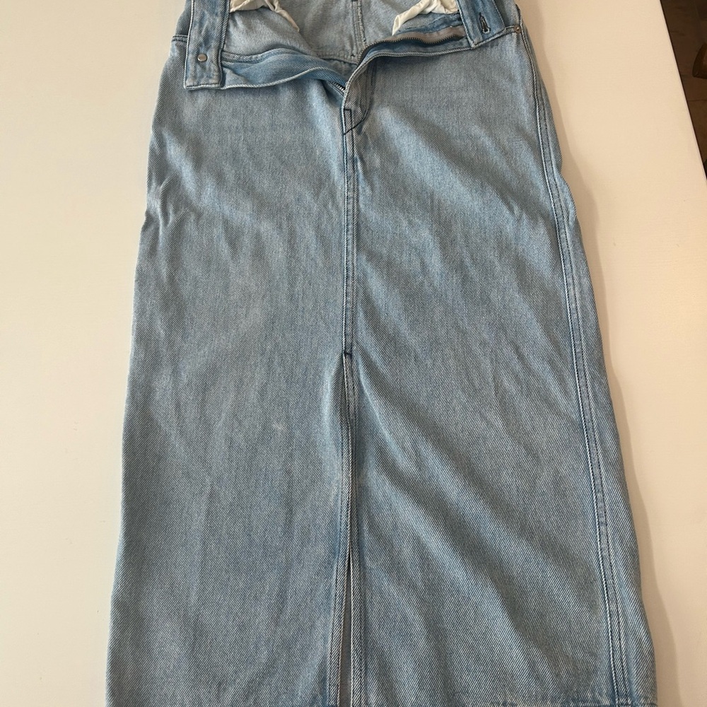 Classic Light Blue Women's Pencil Skirt